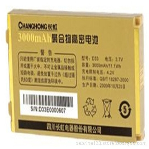 90mAh 3.7 V GHXX1230P Digital Cell on sale